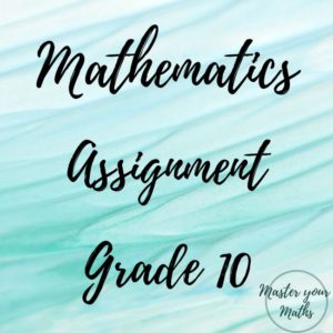 grade 10 mathematics assignment term 1