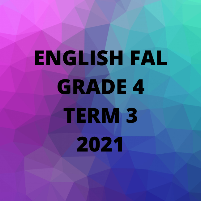Grade 4 English Fal Summary