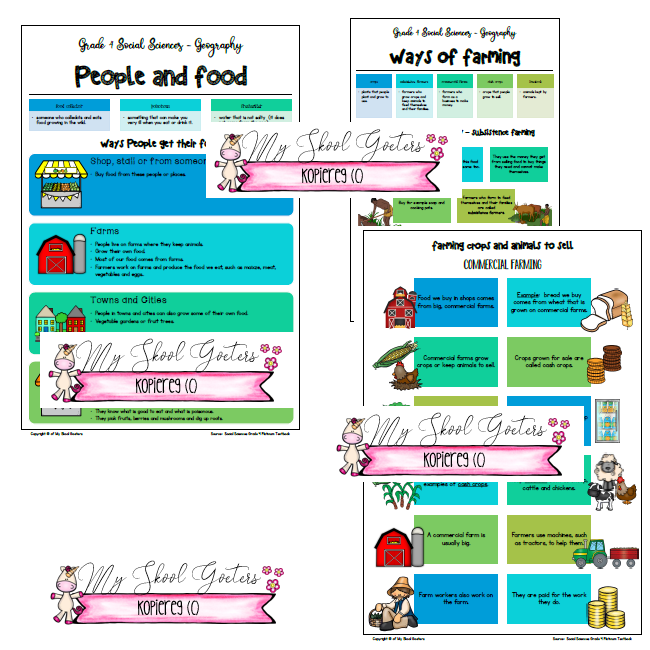 Grade 4 Geography – SUMMARIES – Term3 (Platinum Textbook) • Teacha!