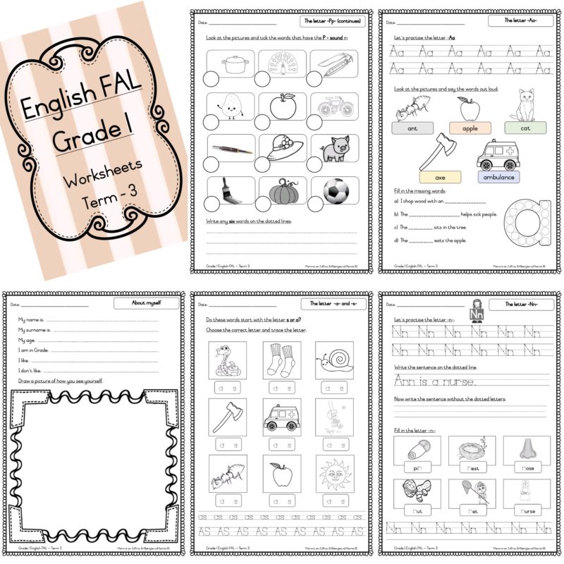 English Home Language Activity Book, Grade 1, Term 2 • Teacha!