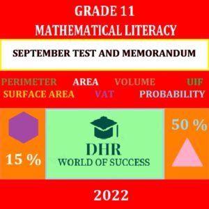 mathematical literacy grade 11 assignment 2020 memorandum