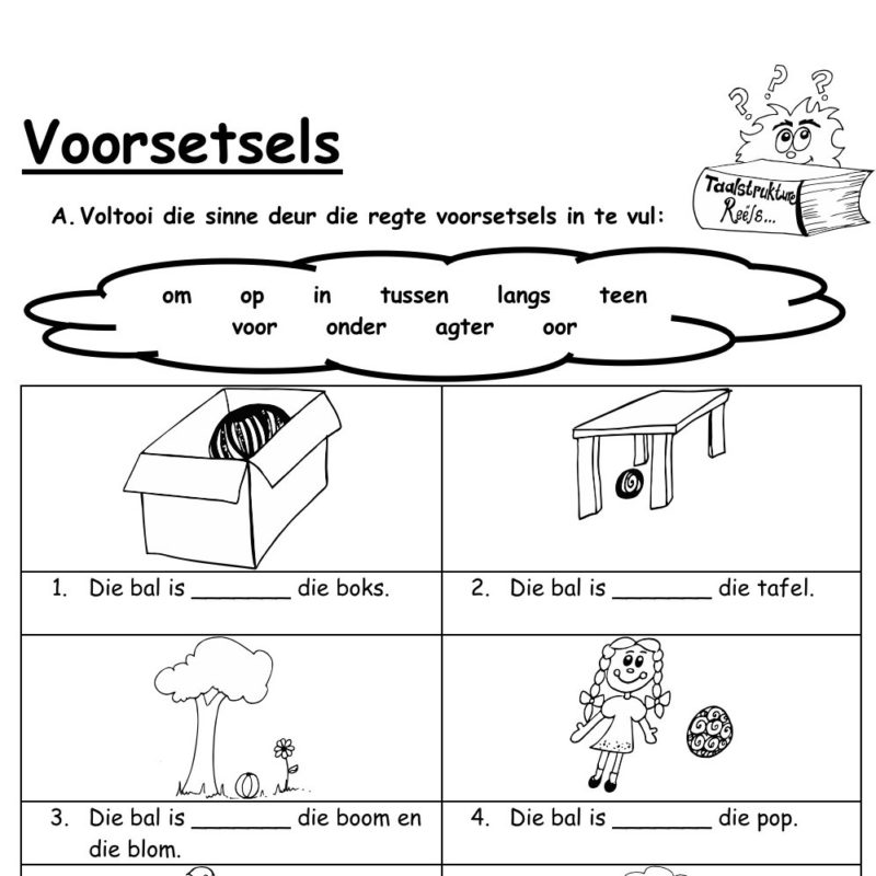 Graad 4 Afrikaans Eerste Addisionele Taal • Teacha!