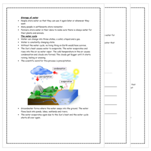 Social Sciences Grade 4 Geography Revision: Water in South Africa Term ...