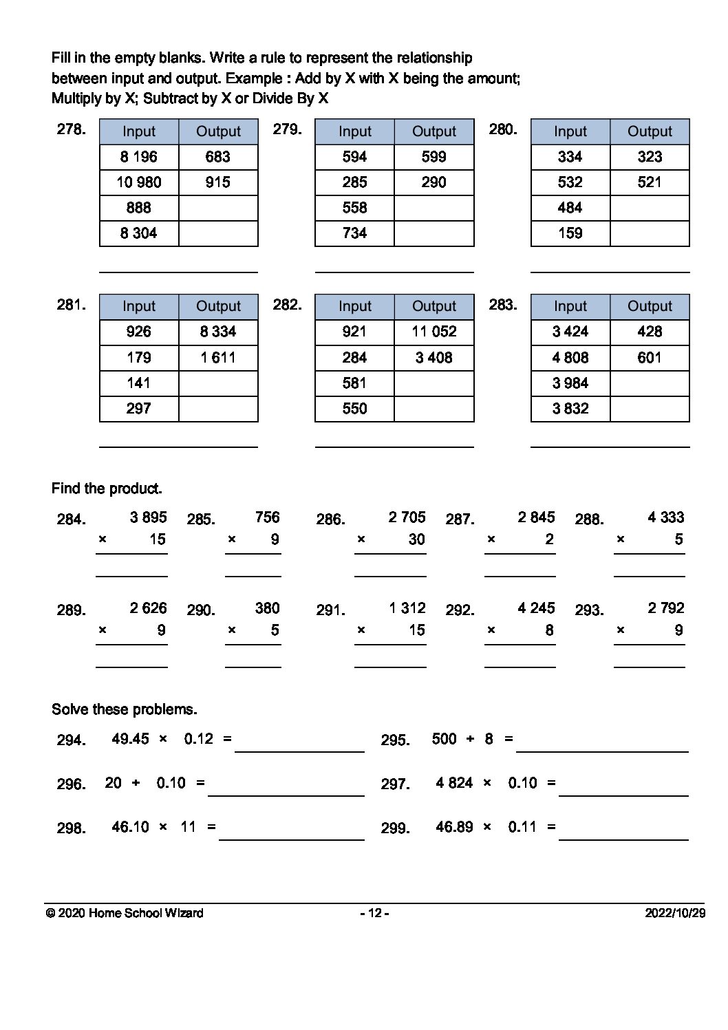 Grade 9 Mathematics Term 4 Revision Paper 5 (Q&A) • Teacha!