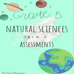 Grade 5 Natural Sciences term 4 assessments • Teacha!