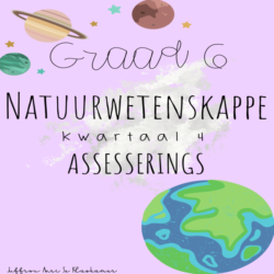 Graad 6 Natuurwetenskappe Kwartaal 4 assesserings • Teacha!