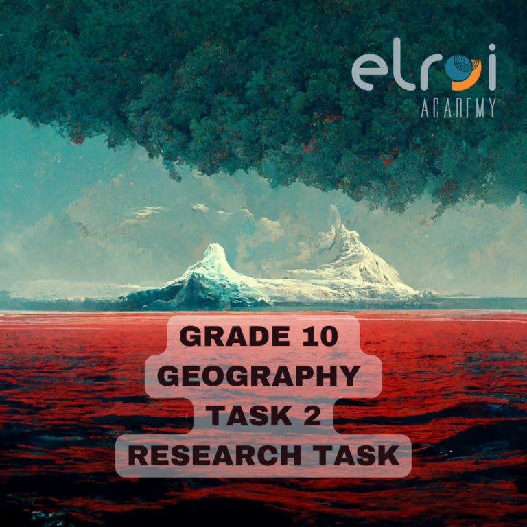geography essay for grade 10