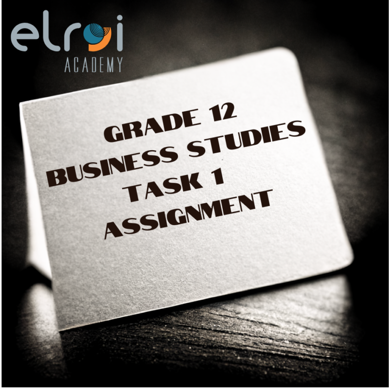 business studies grade 12 essays term 1