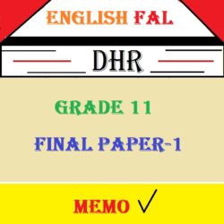 english fal grade 11 literature assignment september 2020 memo