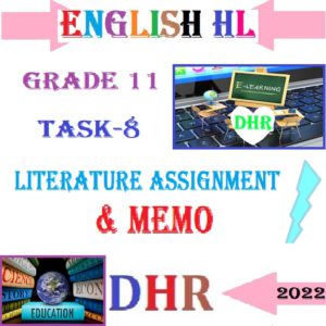 grade 11 english fal literature assignment memorandum