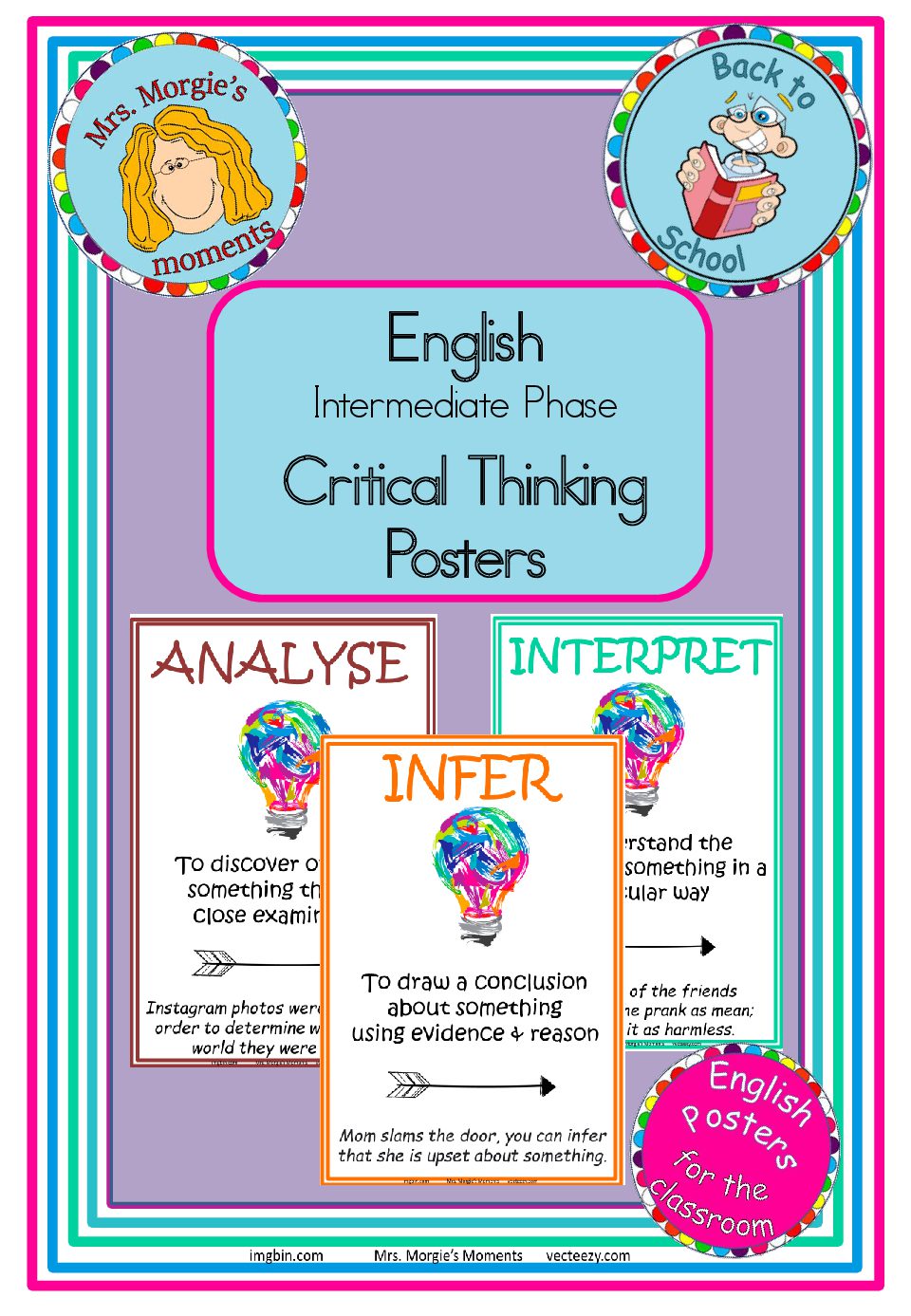 critical thinking to english
