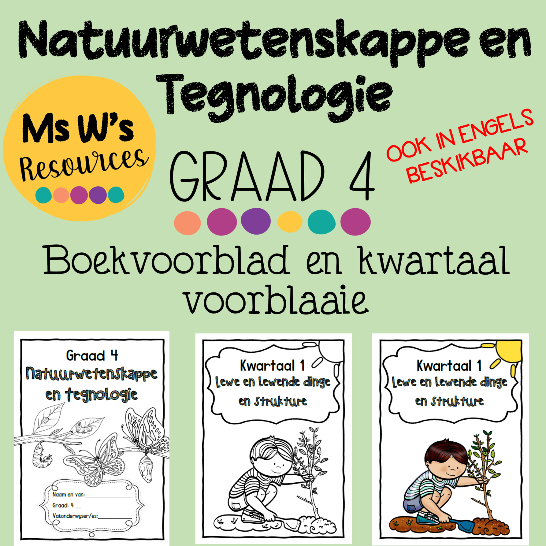 Graad 4 Natuurwetenskappe En Tegnologie Kwartaal 2 Rainy Weathers