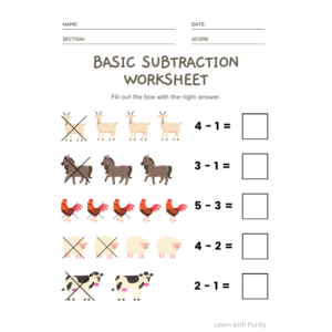 ADDITION AND SUBTRACTION PRESCHOOL LEARNING WORKSHEET • Teacha!