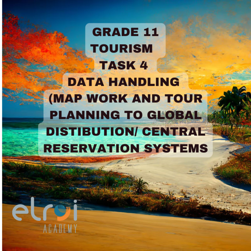 tourism data handling task grade 10