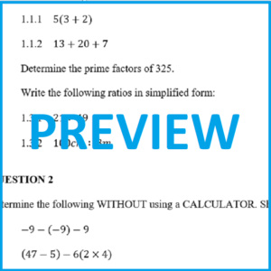 grade 8 maths assignment term 1 2023