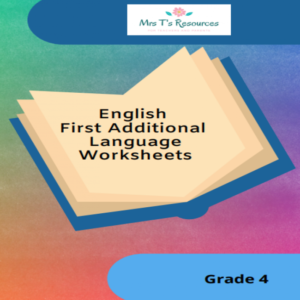 Grade 4 English FAL Worksheets • Teacha!