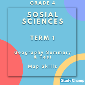 Grade 4 Geography Summary and Test: Map Skills • Teacha!