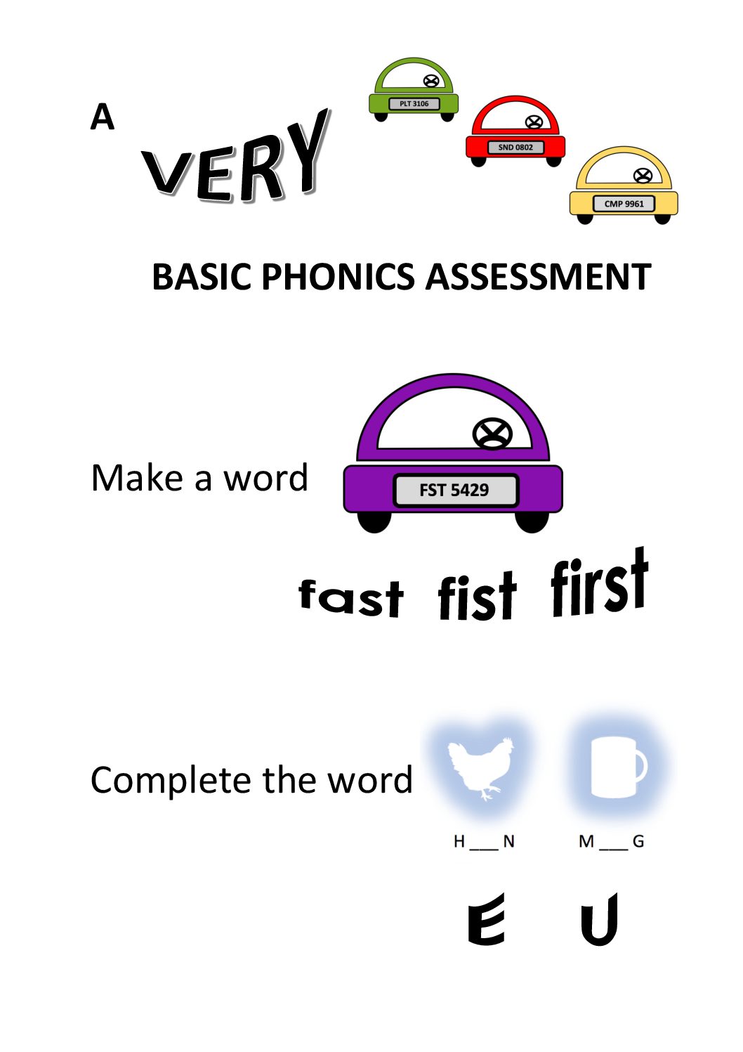 Basic Phonics Activities