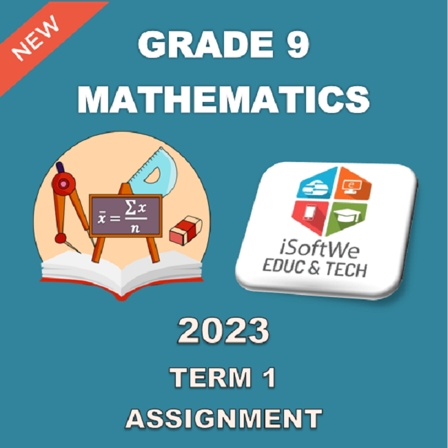 grade 9 mathematics assignment 2023 term 1