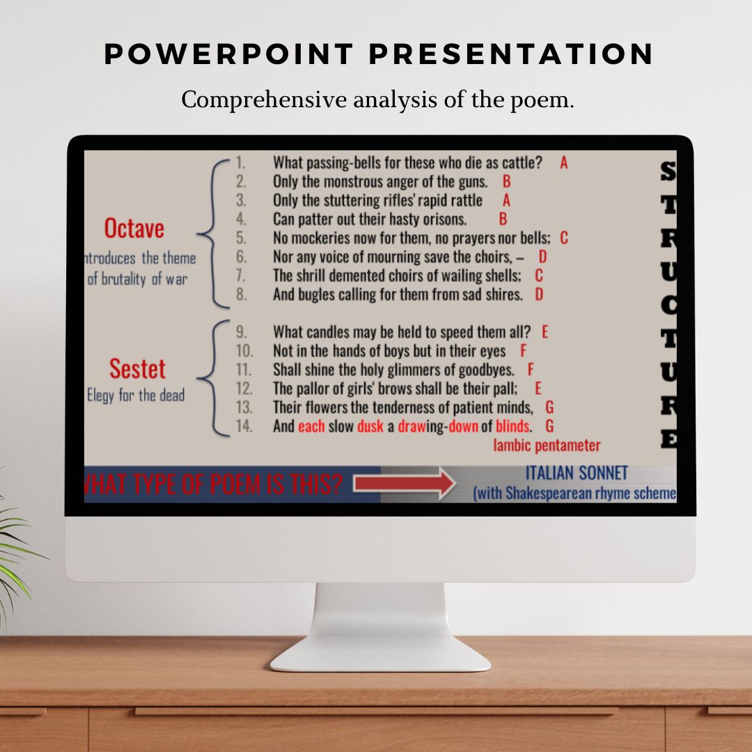 PPT - Anthem for Doomed Youth PowerPoint Presentation, free