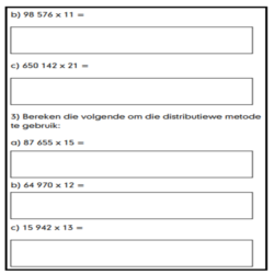 Wiskunde Werkkaarte vir Graad 7: Getalle en operasies • Teacha!