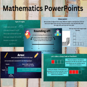 powerpoint presentation in mathematics 4