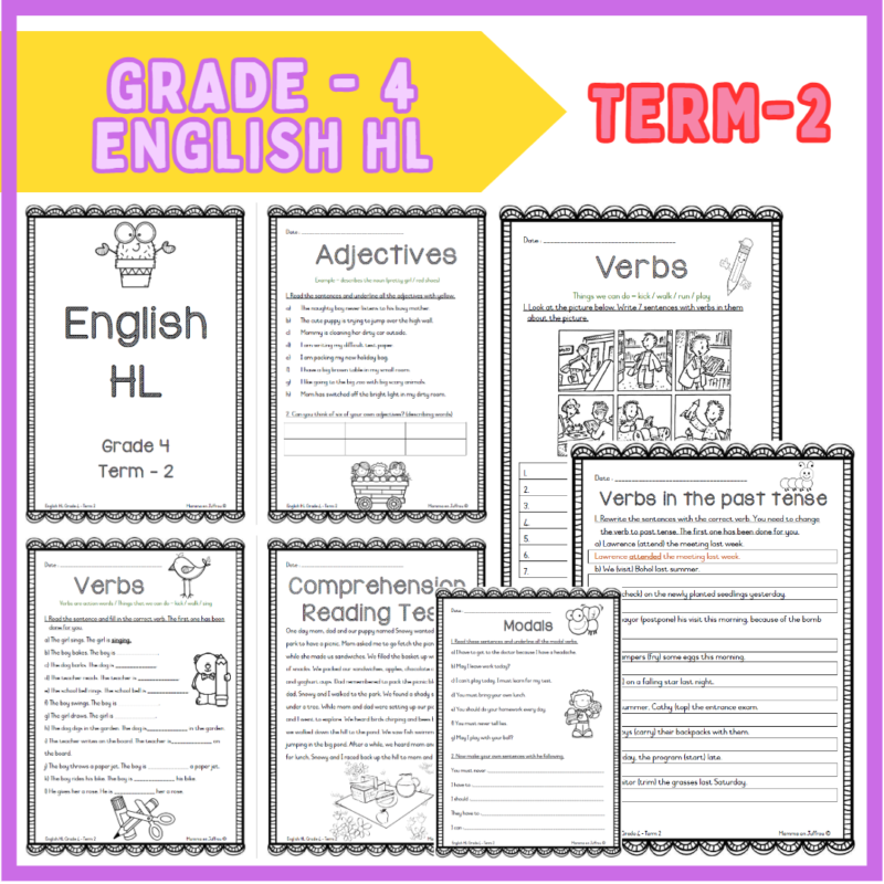 Grade 4 Life Skills PSW Term 1 Worksheets (2025) • Teacha!