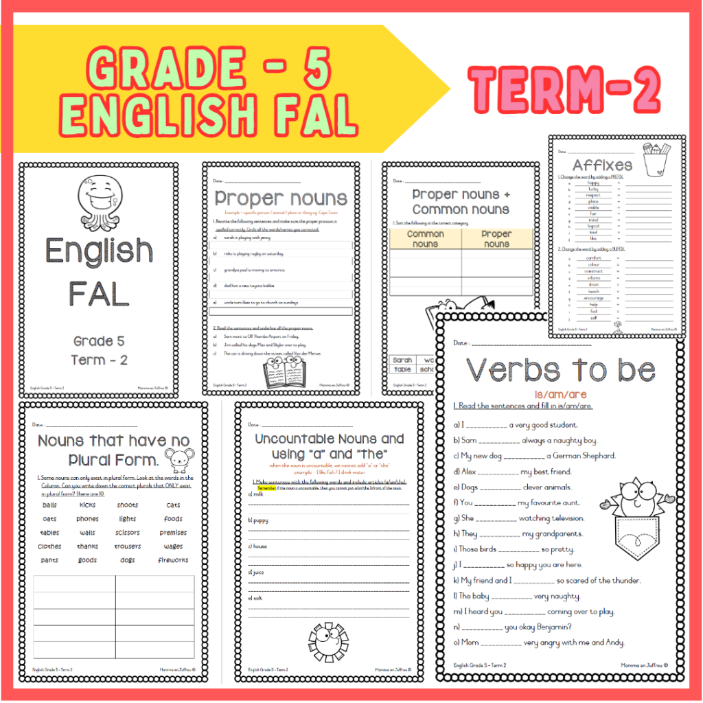 Grade 11 English Fal Worksheets Pdf