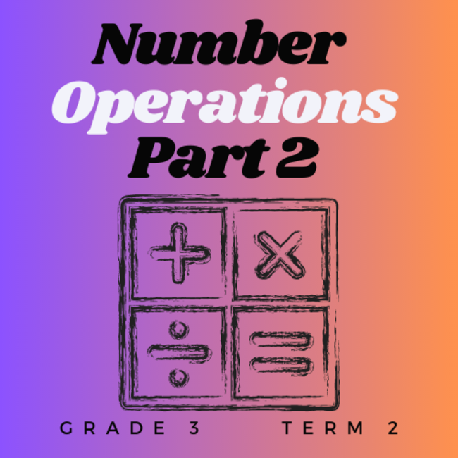 Number Operations Part 2 Teacha 