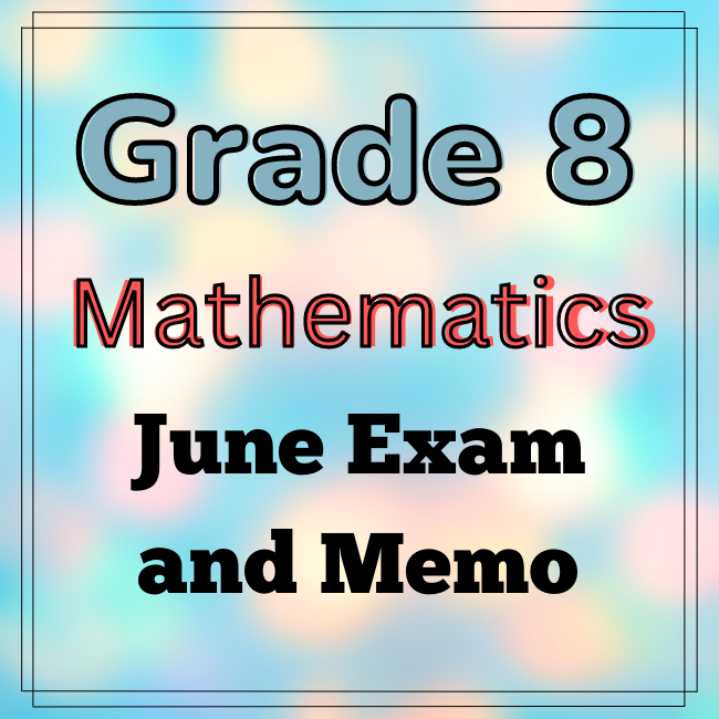 7770 Grade 8 June Math 2023 1 