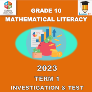 mathematical literacy grade 10 term 1 assignment 2023