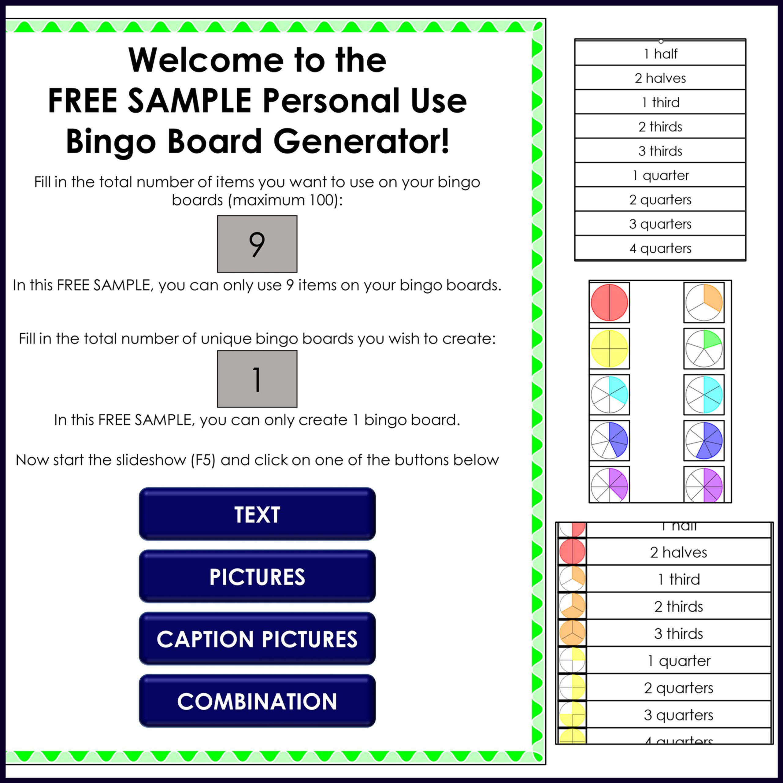 FREE BINGO ~ Which Card Generator is Right for You? - Book Units