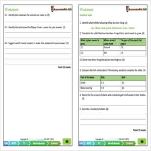 Grade 4 Natural Science & Technology Term 1 (Oxford Textbook) • Teacha!