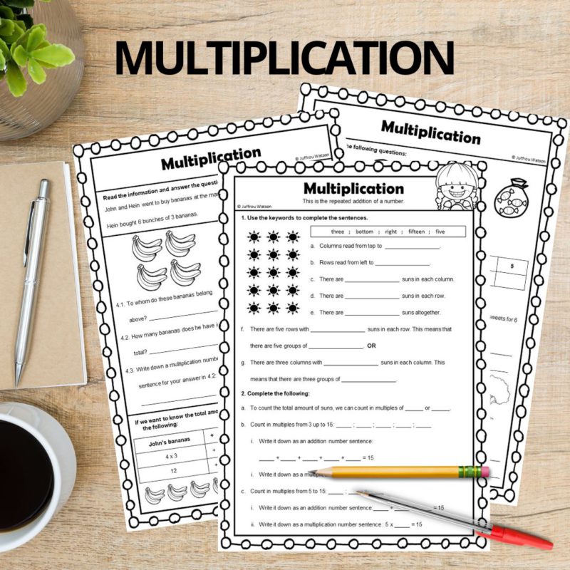 GRADE 4 TERM 2 MATHEMATICS BUNDLE ATP 2023 CAPS • Teacha!