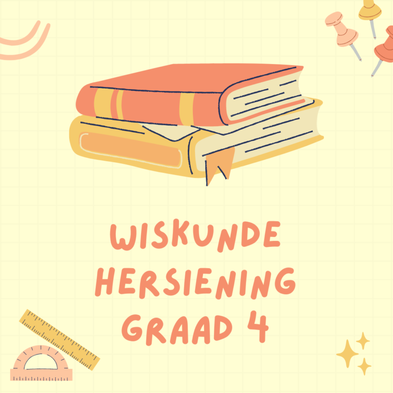 Wiskunde Graad Hersieningsboek Kwartaal Teacha