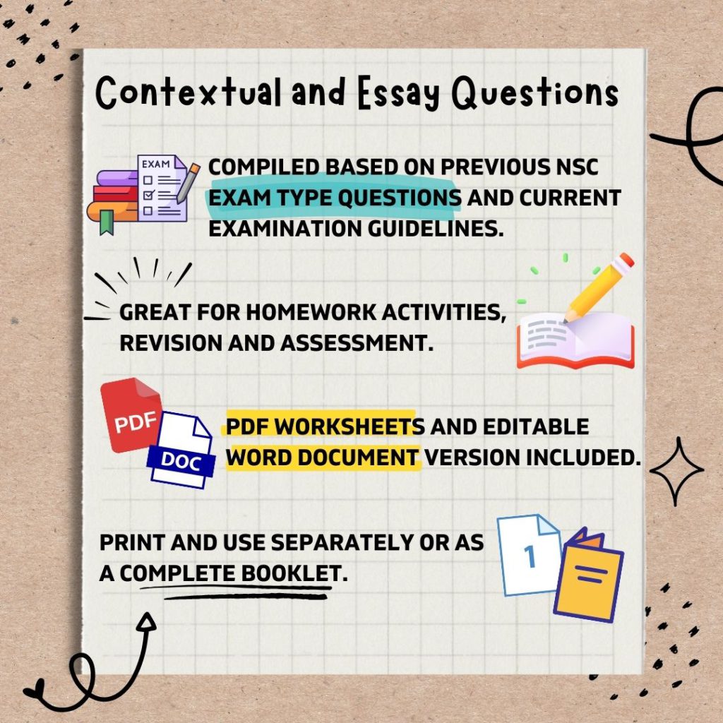 Grade 12 Poetry Practice Pack – Questions and Answers (2023 Home ...