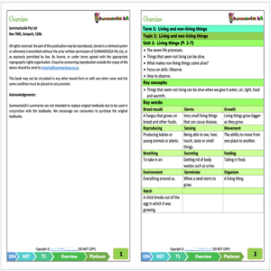 Grade 4 Natural Sciences & Technology (nst) Term 1 (platinum) • Teacha!