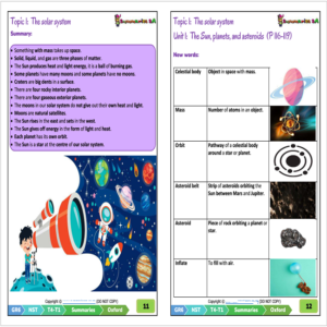 Grade 6 Natural Sciences & Technology Term 4 (NST) (Oxford) • Teacha!