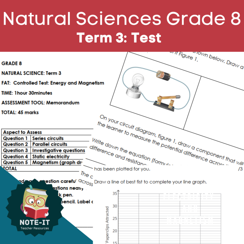 natural science grade 8 assignment