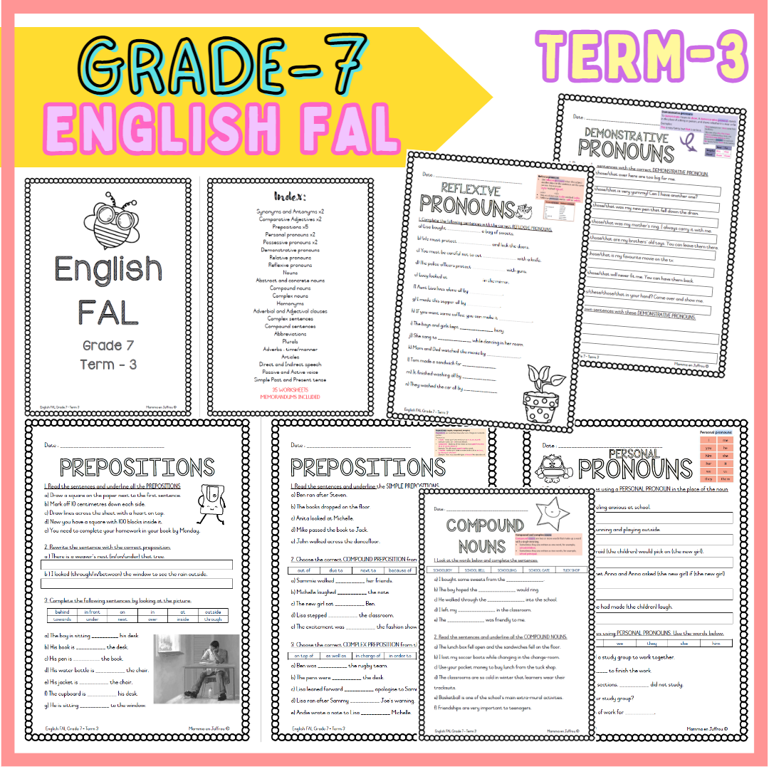 Ems Grade 7 Term 3 Activity Book • Teacha 9813