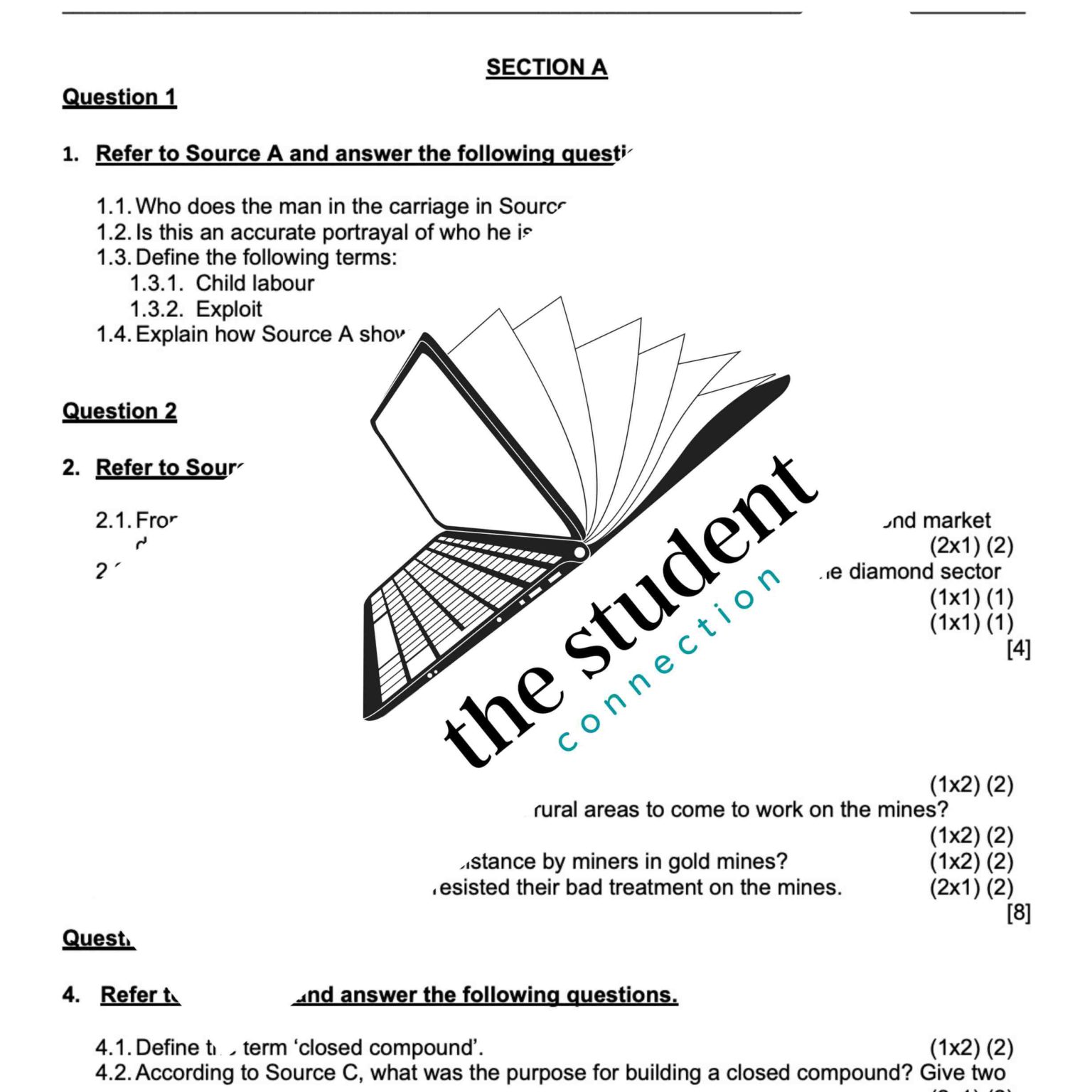 Grade 8 Technology Exam • Teacha!