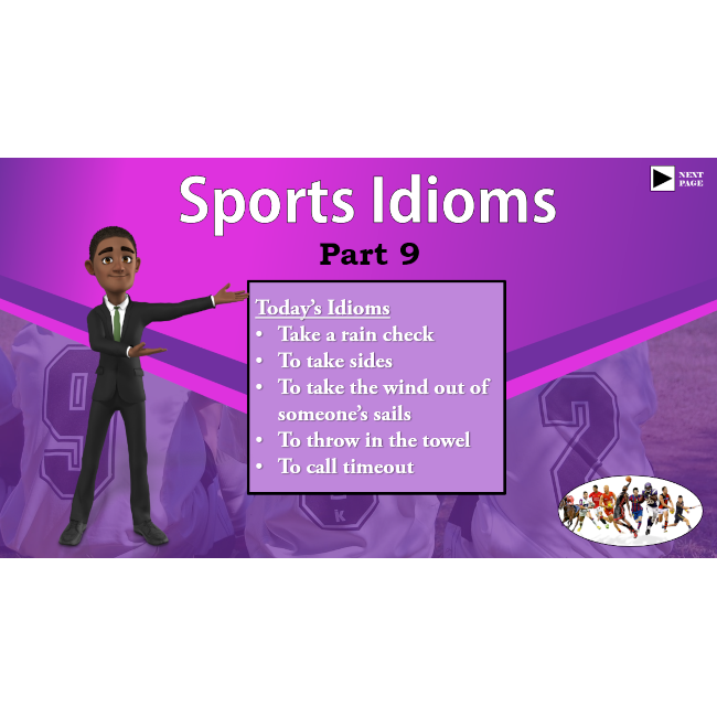 Sports Idioms 10 Part Series • Teacha!