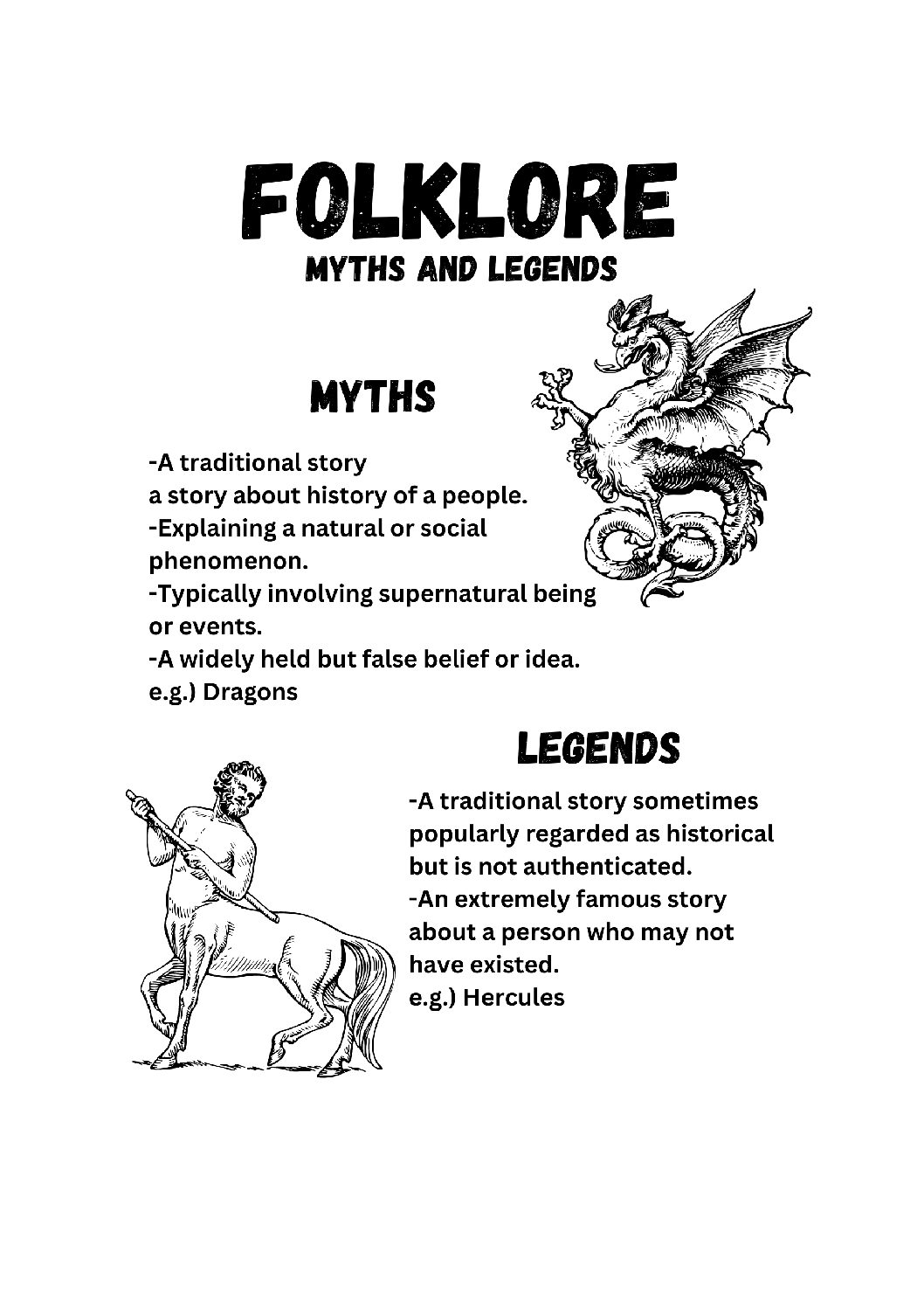 Folklore Infographic • Teacha!