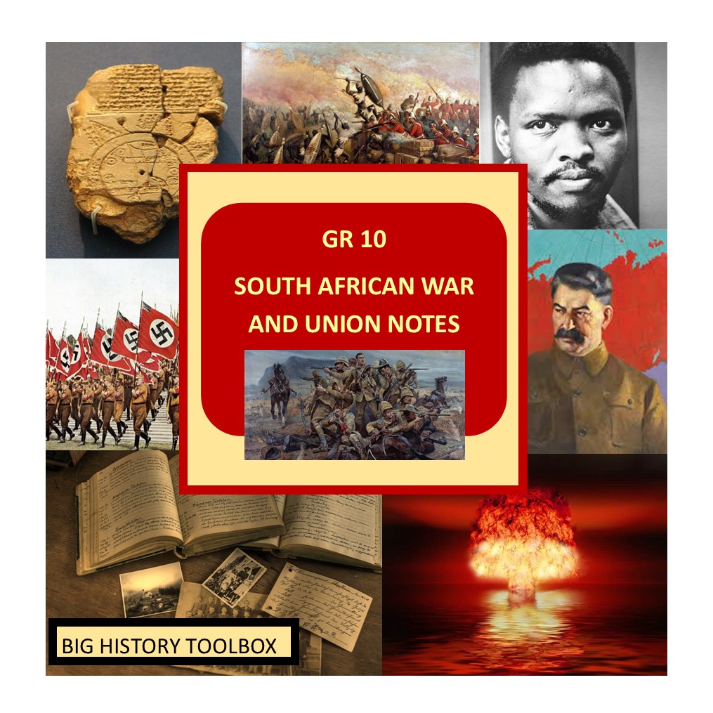 the south african war and union essay grade 10