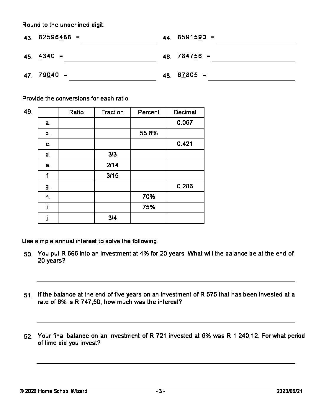 mathematics grade 9 assignment 1 february 2023 answers term 4