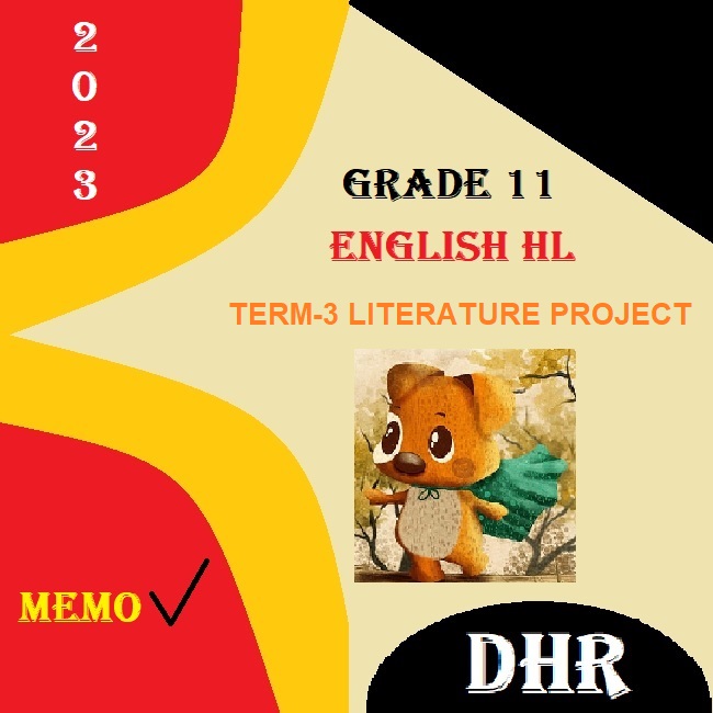 grade 11 english fal literature assignment memorandum