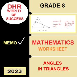 grade 8 maths assignment term 1 memorandum 2023