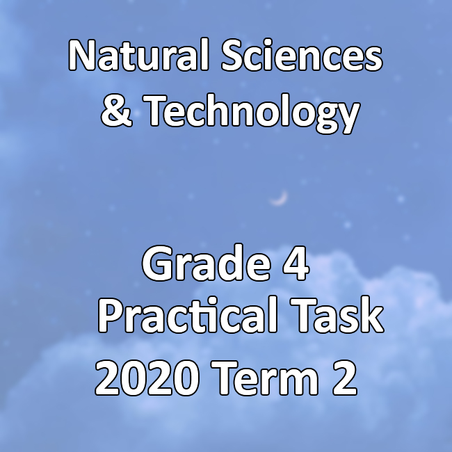 Natural Sciences & Technology Grade 4 2020 Term 2 Practical Task • Teacha!