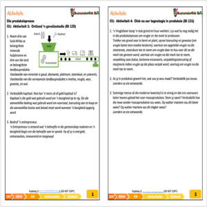 Graad 7 Ekonomiese en Bestuurswetenskappe (EBW) Kwartaal 4 (Oxford ...