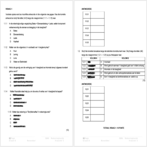 Graad 8 Ekonomie & Bestuurswetenskappe (EBW) Nov Vraestel 1 (Rek ...